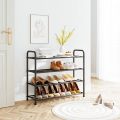 Hot-selling Iron Shoes Rack Trending Display Indoor And Outdoor5Tier Shoe Rack(4/5 Layer)-Gadget Shop Pakistan. 