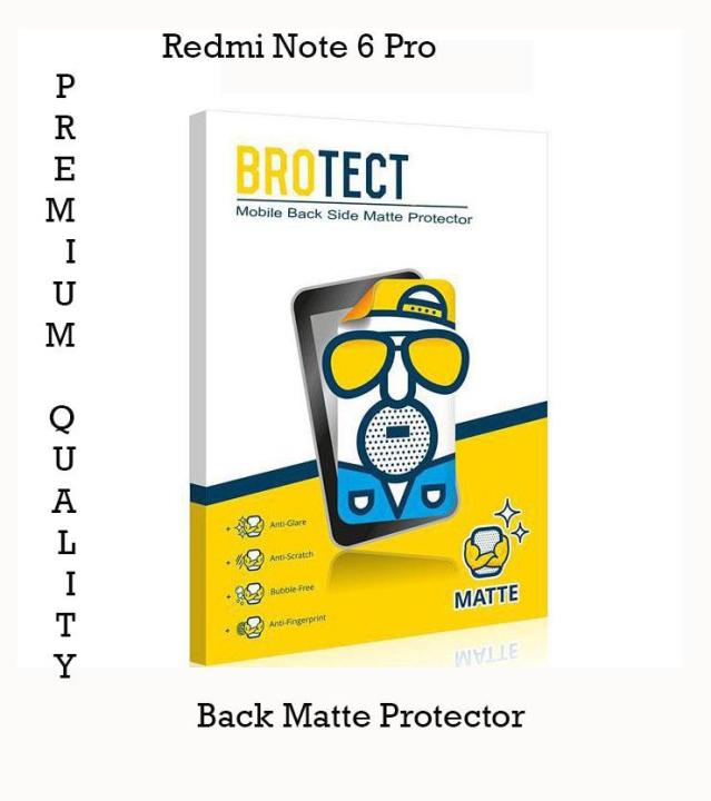 Xiaomi%20Redmi%20Note%206%20Pro%20Back%20Protector%20-%20Matte%20Soft%20Film%20-%20Image%203