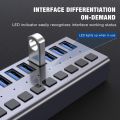 CASIS 16 Ports 90W USB 3.0 Data Hub - with Individual On/Off Switches and 12V/7.5A Power Adapter USB Hub 3.0. 