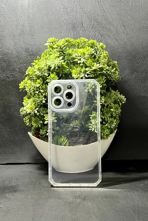 iPhone%2014%20Pro%20Max%20-%20Premium%20Soft%20Silicon%201.8mm%20Transparent%20Cover%20-%20Durable%20TPU%20Material%20-%20Image%202