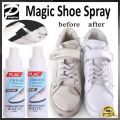 Multipurpose Leather Care High Gloss Spary Long-lasting Nourishing Waterproof Anti Cracking Shoe Polish Liquid Car Cleaner Spray 250ml. 