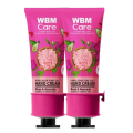 (Pack of 2) WBM Hand Cream Rose & Avocado - 30g | Moisturizing Hand Cream for Soft, Smooth & Nourished Hands, Hand Cream for Girls. 