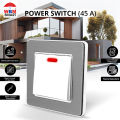 WBM Power Switch 45A- Power Switch Button, Power Switch  Power Switch Socket, Power Switches, Wall Switch,. 
