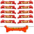 10PCS Hanging Line Level String Line Level for Building Trades Hanging Spirit Level Equipment Measuring Tool. 
