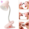 Mini LED Clip Lamp: Illuminating Night time Companion for Bedroom, Desk, Study, and Table - Enhances Reading, Protects Eyes, Ideal Decoration, Perfect Gift for Learning and Reading Enthusiasts. 