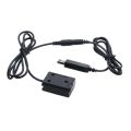 Np-Fw50 Dummy W/Dc Power Bank (5V 2A) Usb Adapter For Sony A7R, A7, A7S, A7S Ii, A5000, A5100, A6000, A6500, A33, A35, A55, Alpha Nex-3, Nex-5, Nex-7, Dsc-Rx10 Ii. 