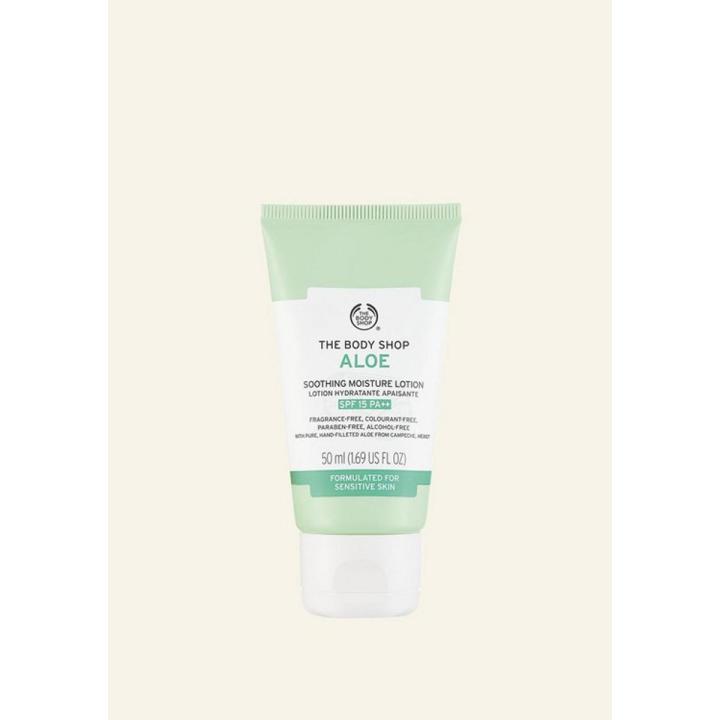 The Body Shop Aloe Soothing Moisture Lotion SPF15 (50ML)