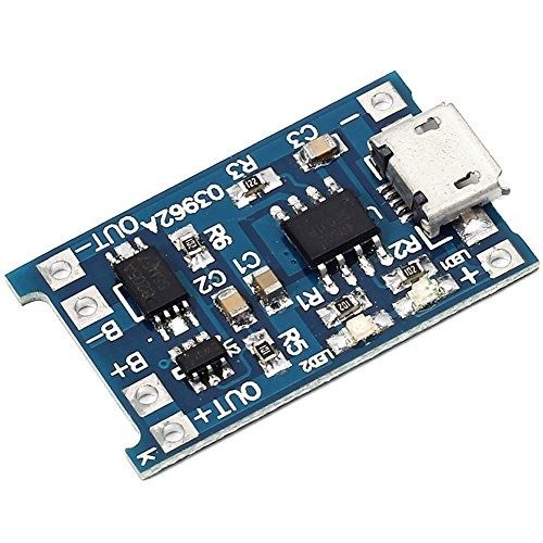 TP 4056 Charging Module | 1A 18650 Lithium battery Charger Module Micro USB | TP4056 IC Module With Battery Protection BMS – 3.7V