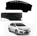 Honda City 6th Generation Dashboard Cover Protection (Pure Velvet Mat/Carpet/Eva Sheet) Scratch Resistant With Log. 