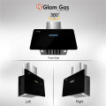 Glam Gas Range Hood | Smoke-up 12 Range Hood. 