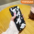YIWESAN For Xiaomi MI Redmi 8 Case Cartoon Cinnamoroll Pattern Original Soft Silicone Shockproof Phone Case Square Edge Pattern Back Cover Softcase Full Cover Lens Camera Protective Shell. 