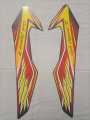 Tanki Tapa Sticker 2020 Model Honda 70  ( COMPLETE SET ). 