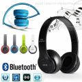 Wireless Headphones, P47 Bluetooth Foldable Headset with Microphone Support FM Radio TF for PC TV Smart Phones & Tablets Etc. 
