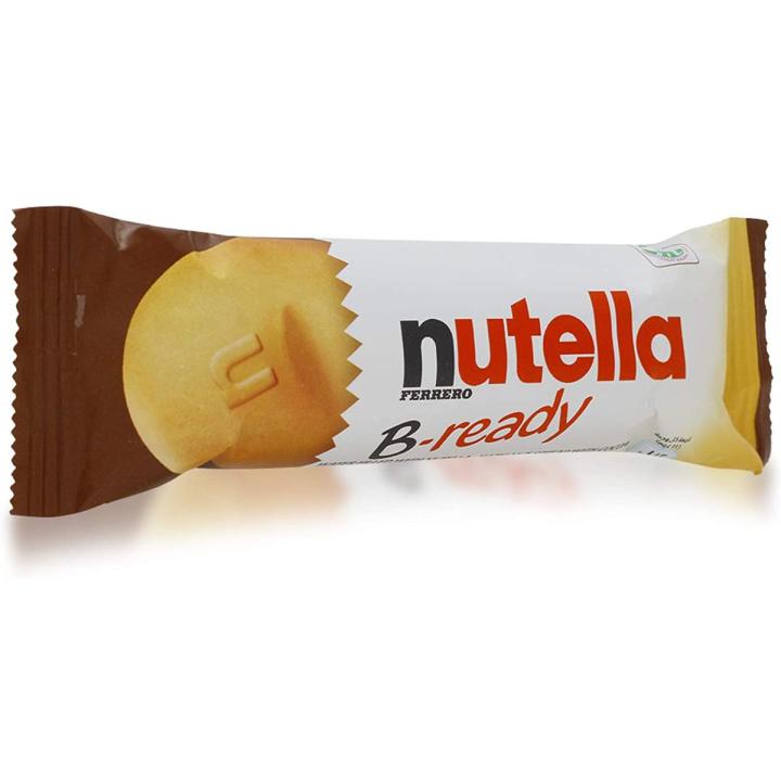 Nutella B-ready 22 gram pack of 2 Pieces (Made in Italy)