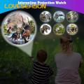 Loveseason Kids Watch Toy 24 Patterns Boys Girls Adorable Dinosaur Watch. 