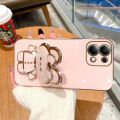 Rack case lus protection 3 A1 P3C 12CRedmi113Pro Xiaomi Redmi Note13Note 13 Pro 4G 5G 13C A set on the vanity mirror plated phone holder. 