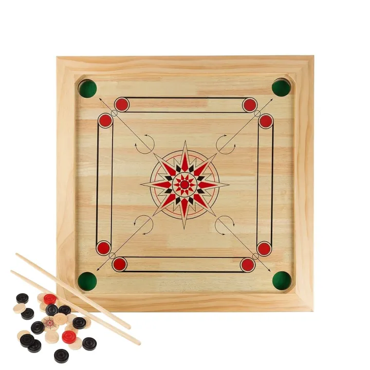 Wooden%20Carrom%20Board%20Game%E2%80%93%20Indoor%20Family%20&%20Kids%20Carrom%20Set,%20Smooth%20Surface,%20Compact%20&%20Durable,%20Easy-to-Carry,%20Beginner-Friendly%20Small%20Size%20Board%20for%20Fun%20Play%20-%20Image%203