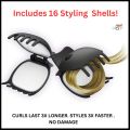 InStyler 16 Heated Ceramic Styling Shells with Rotating Base – Fast, Effortless Hair Styling & Long-Lasting Results. 