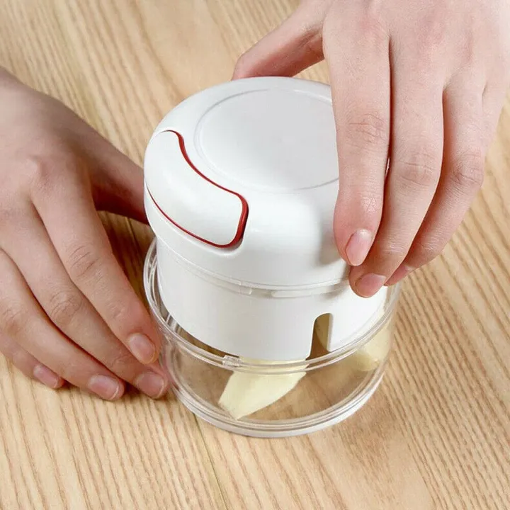 Manual Mini Food Chopper & Meat Mincer – Fast Vegetable, Onion & Meat ...