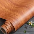 SHERICE 2meters Self Adhesive Wooden Texture Sheet for Wall Decor Kitchen Wardrobe Cabinet Door - PVC Vinyl Wallpaper. 