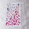 1set1-5 Pcs Multiple colors Gem Stickers Scar Makeup Ice cubes Halloween DIY Eyes Face Jewels Stickers Cool Cosplay Tattoos. 