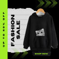 [Ready stock in Malaysia] cute cat Baju hoodie Perempuan Baju hoodie lelaki Hoodie Man hoodie women jacket unisex long sleeve. 