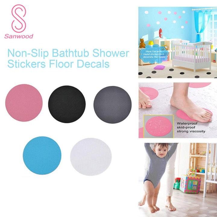 Anti-Slip Shower Stickers Wear Resistant Non-Slip Bathtub Shower Stickers Floor Decals