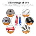 1 Set Epoxy Glue AB Resin Adhesive | 2-Component Cold Weld Structural Glue for Plastic, Metal, Glass, Acrylic, Ceramic, Rubber & Wood | Heavy-Duty Waterproof Industrial Repair Adhesive | Instant Strong Bond Fix Kit. 