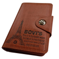 Ready Stock Bovi's Hot Best Selling Men Wallet and Card Holder Premium Product Real Brown Color. 