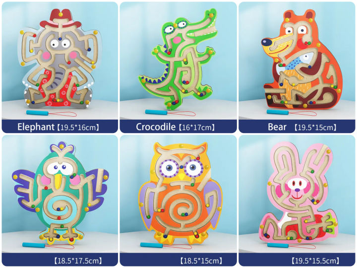 Magnetic%20Animal%20Maze%20Game%20%E2%80%93%20Mind%20Sharpening%20and%20Hand%20Eye%20coordination%20Toy%20for%20Kids%20-%20Image%203