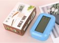 Table Clocks with Temperature Calendar Week Display Electronic LED Backlit Clock Mini Music Digital Alarm Clock DOL-2108. (Black Colour).. 