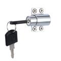 Panda Online Sliding Patio Door Window Additional Security Locking Catch Push Lock Key. 