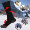 1/2PAIR Winter Thermal Heated Sock Self Heating Socks Massage Anti-Freezing 35 Degree Constant Temperature Heat Sock For Outdoor. 