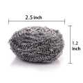 Stainless Steel Scrubber Metal Sponge Sink Scourer Useful Things Kitchen Accessories For Home Pan Pot Cleaning Tools Gadgets. 