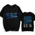 SZA SOS Heavy Mental Anime T-shirts Funko Pop Manga/comic Tshirt 100% Cotton Men/women Tee-shirt Printed Hip Hop Cartoon T-shirt. 