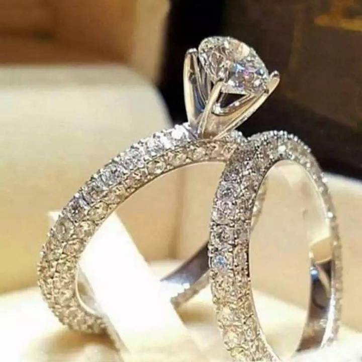 Stone%20Round%20Ring%20Set%20Fashion%20White%20Gold%20Filled%20Jewelry%20Promise%20Engagement%20Rings%20For%20Women%20-%20Image%202