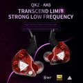HLstar® QKZ AK6 EDX 1DD In Ear Earphones HIFI Bass Handsfree Earbuds Monitor Earphones Sport Noise Cancelling Headset ES4 ZST X ED9 ED12 ZS3. 