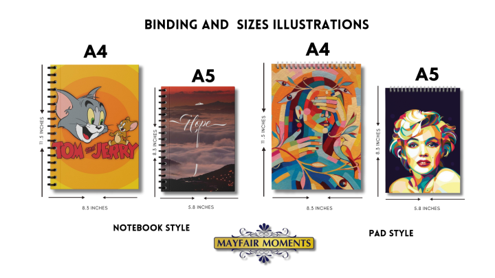 Mayfair%20Moments%20-%20You%20Are%20Beautiful%20Spiral%20Notebook%20%7C%20A5%20,%20A4%20Sizes%20200%20pages%20%7C%20Aesthetic%20Girls%20Notebook%20%7C%20Butterfly%20Design%20Diary%20-%20Image%204