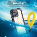 IP68 Waterproof Case For IPhone 14 15 13 12 11 Pro Max XS Max XR 7 8 Diving 2M Depth Underwater Swim Outdoor Sports Clear Cover. 