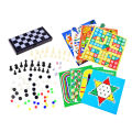 New Educational 18 in 1 Magnetic Board Game Set For Kids 2 to 4 Player Games 20cm Board - Multicolor. 
