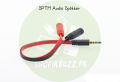 SPTM Audio Splitter 3.5mm Plug Jack Stereo Audio Splitter Earphone Headset Mic Cable Adapter Connector Noodle Extension Cord| Shopikbuzz. 