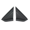1 Pair Car Front Window Triangle Panel Triangular Decorative Panel 9647011377 96470112777 Automotive Supplies Black for C4 04-10. 