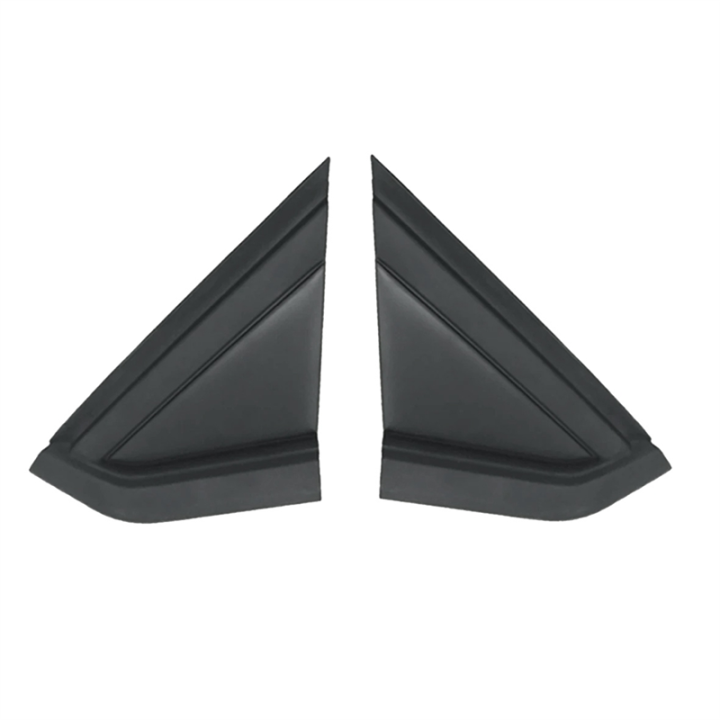 1 Pair Car Front Window Triangle Panel Triangular Decorative Panel 9647011377 96470112777 Automotive Supplies Black for C4 04-10