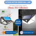 114 LED Solar Lamp Outdoor Waterproof Solar Powered spotlights PIR Motion Sensor Street Light for Garden Decoration 3 Modes CL-114. 