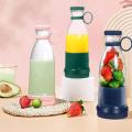 New Portable Electric Bottle Juicer For Shakes And Smoothies - Mini Fast Portable Juicer Blender USB Rechargeable - Wireless Bottle for Traveling. 