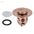 Bathroom Sink Stopper,Universal Basin Up Bathroom Drain Stopper , for 1.1~1.5 in Standard Drain Holes ,Anti Clogging Bathroom Sink Drain Strainer. 