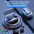 HLstar® Air buds Pro K10 TWS Bluetooth Earphones LED Gaming Wireless Earbuds Sports Hifi Stereo Handsfree Headphone with Mic Bluetooth Wireless Headsets. 