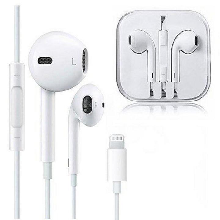 Compatible iPhone/ handsfree/ earphones/ In-Ear Headphones for iPhone 7/ 7+/ 8/ 8+/ X/ XS Max/ 11/ 12/ 13/ Pro/ Max/ iOS Devices