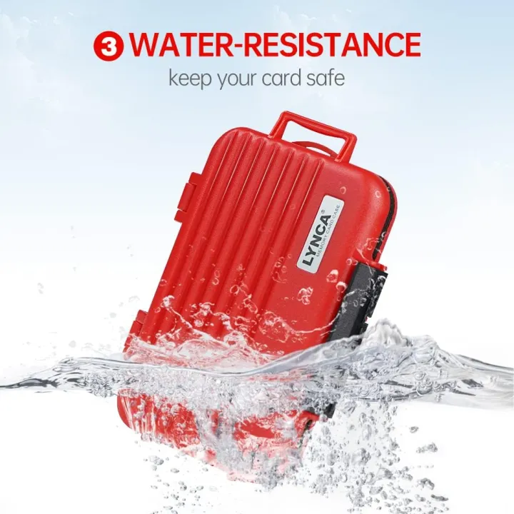LYNCA%20KH6%20Memory%20Card%20Case%20Holder,%20Large%20Capacity%20Memory%20Card%20Holder,%20Memory%20Card%20Hard%20Protector%20Case%20Professional%20Water-Resistant%20Anti-Shock%20Compact%20Camera%20Card%20Hard%20Storage%20Box%20for%208%20SD%20Cards%204%20CF%20Cards%2012%20Micro%20SD/TF%20Cards%20(Orange)%20-%20Image%203