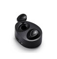 Mini Free Stereo True Wireless 4.1 Bluetooth In-Ear Earbuds Twin Music Headset With Mic And Docking Charger Bluetooth Headset - Black. 